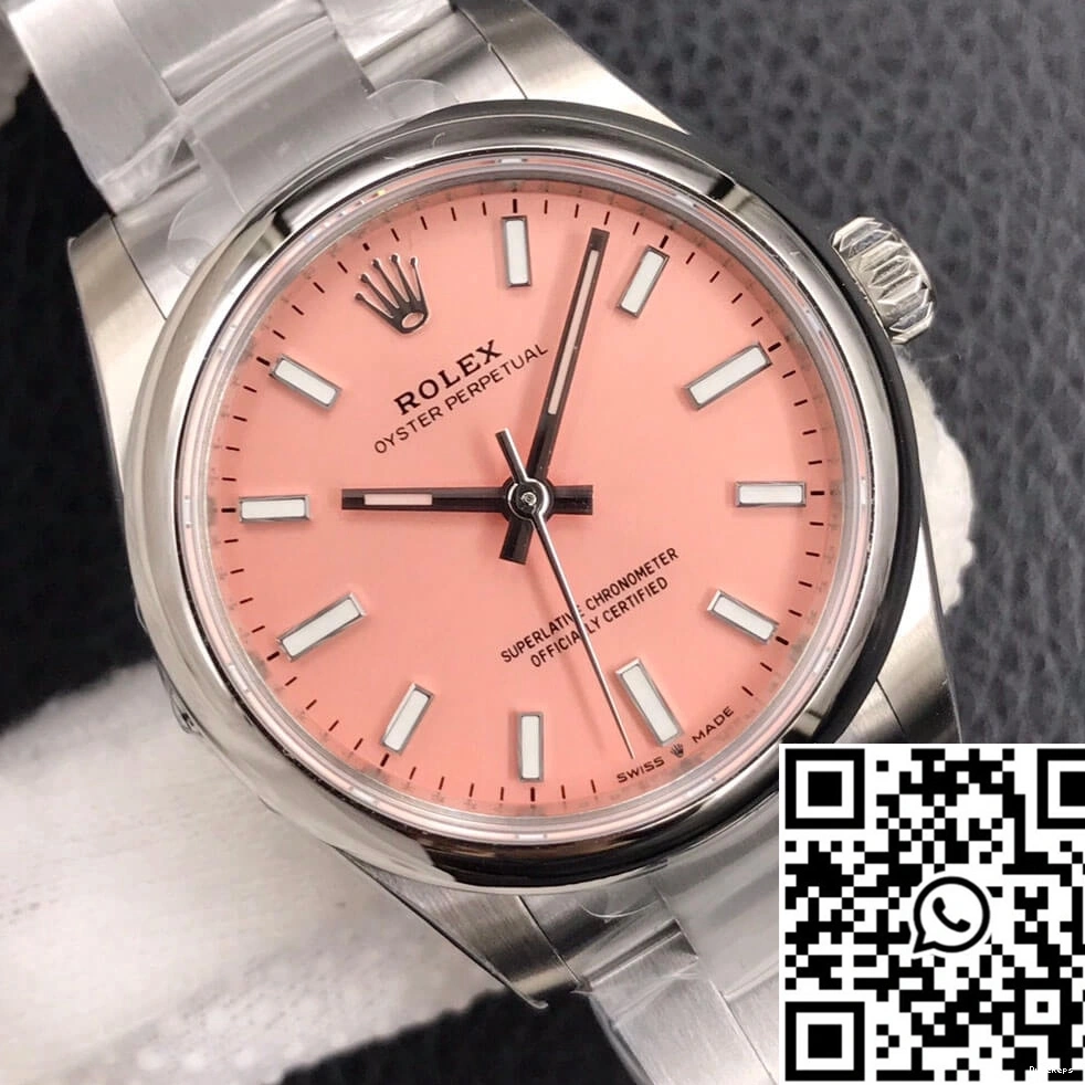 M277200-0004 Perpetual Dial 31MM Factory EW Rolex Oyster Pink 0302